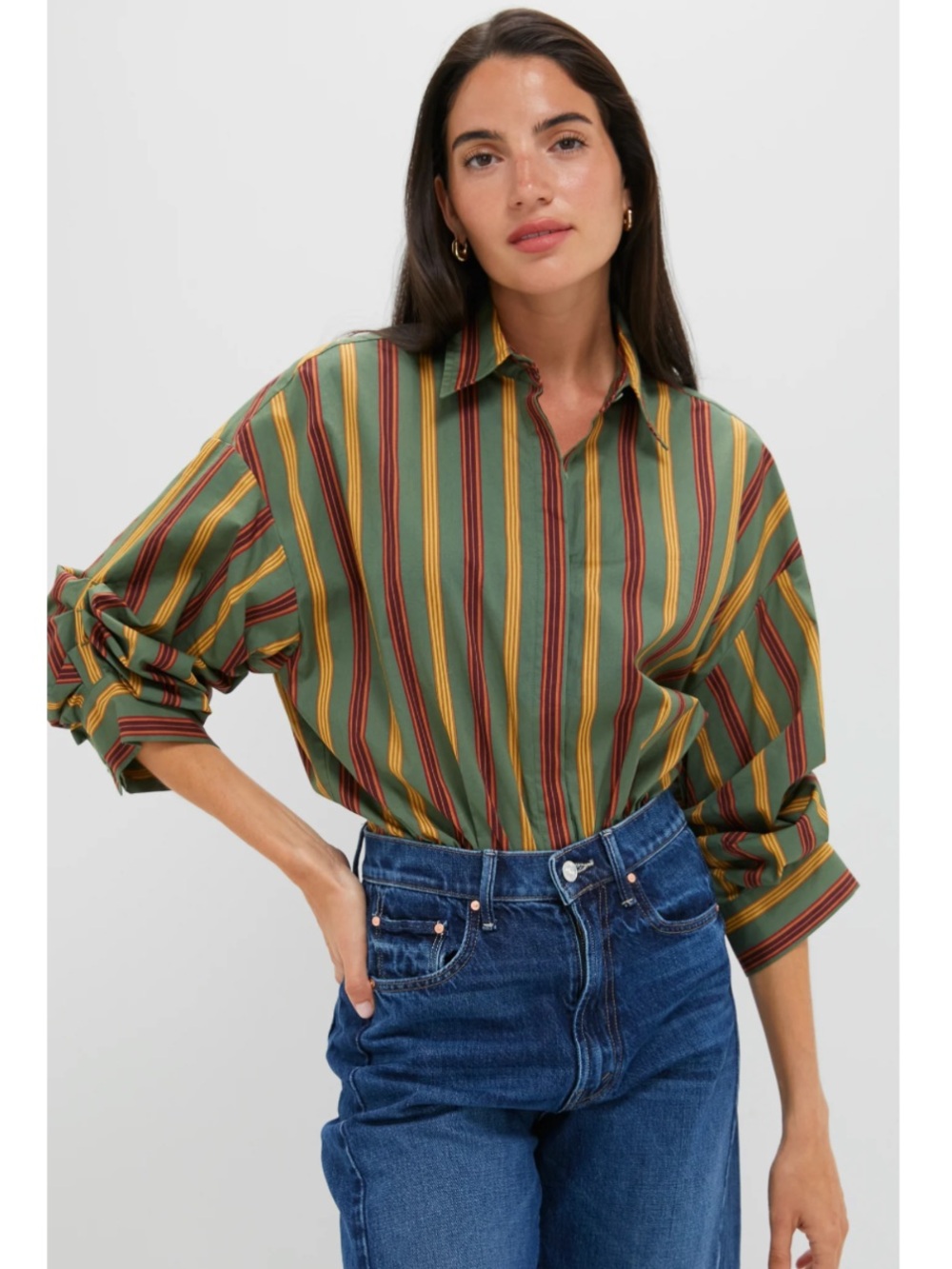 STAUD Traverse Bodysuit in Trailblazer Stripe
